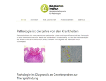 Tablet Screenshot of pathoberlin.de